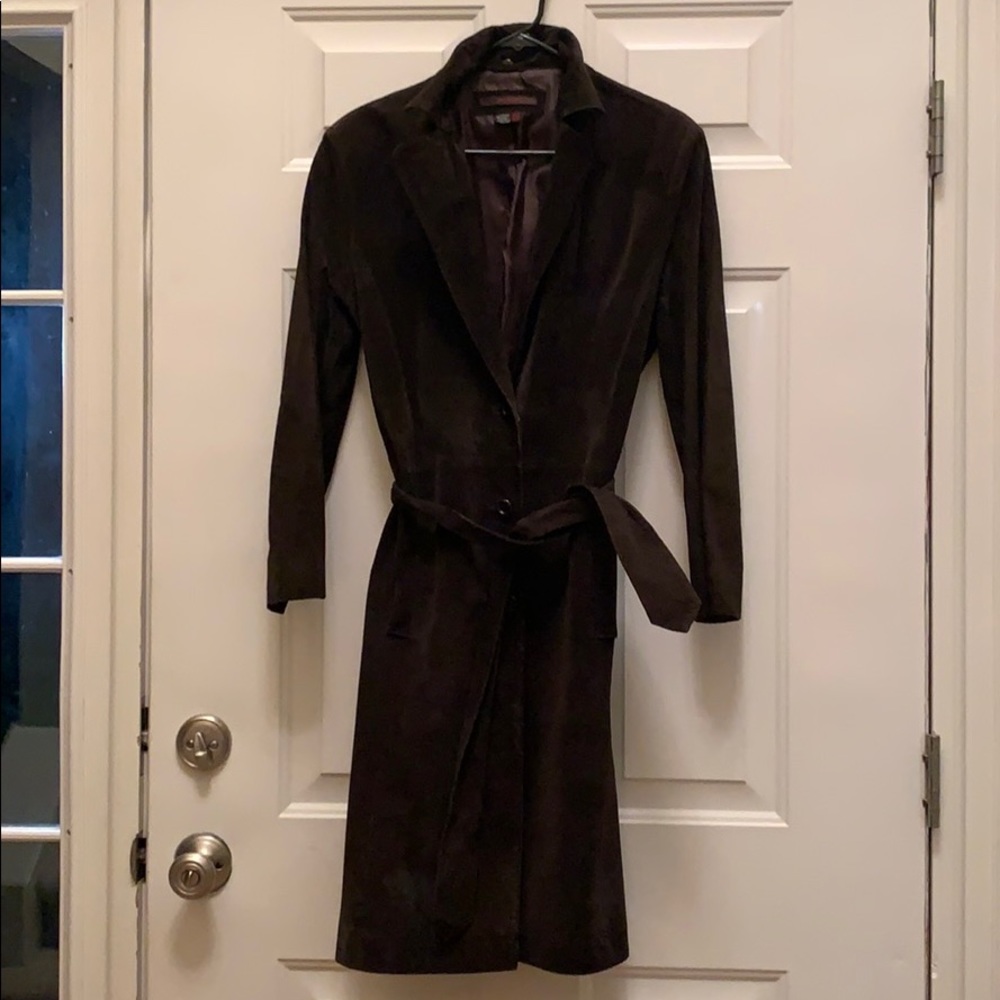 Zara suede coat